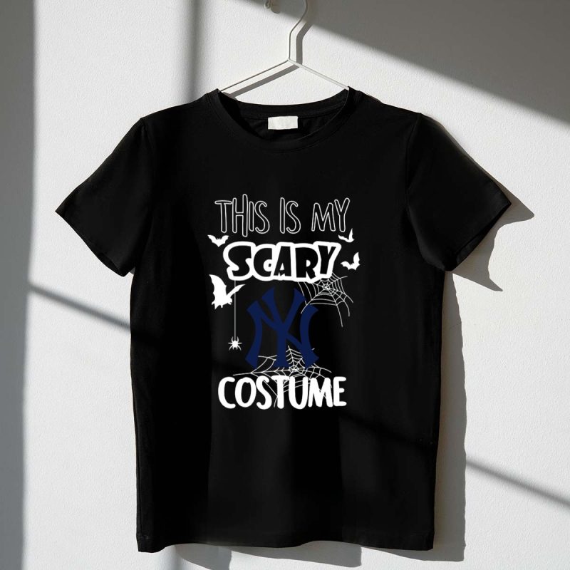 This Is My Scary New York Yankees Costume T Shirt t shirt 1 1