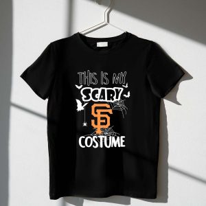 San Francisco Giants Scary Costume T-Shirt For Halloween Fun