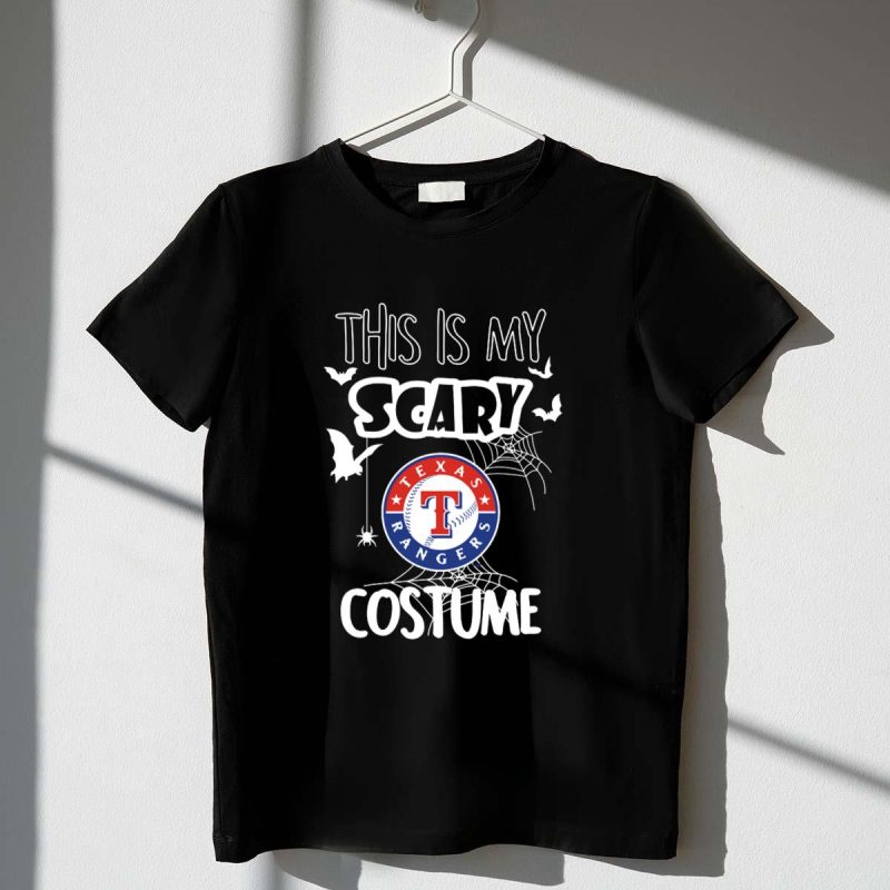 This Is My Scary Texas Rangers Costume T Shirt t shirt 1 1