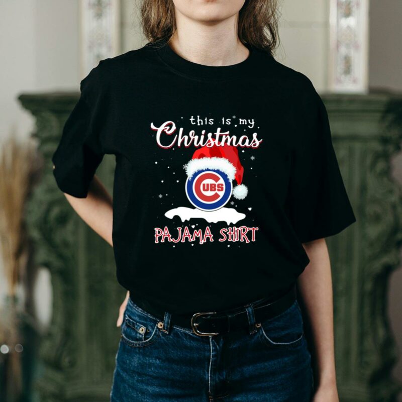 This is my christmas chicago cubs pajama christmas shirt t shirt 2 2.jpg