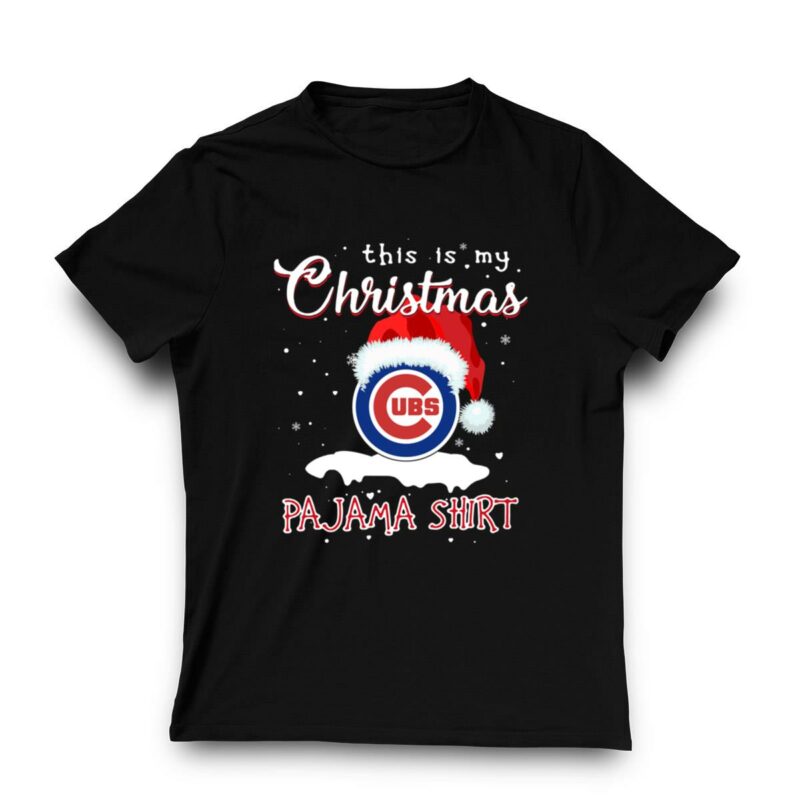 This is my christmas chicago cubs pajama christmas shirt t shirt 3 3.jpg