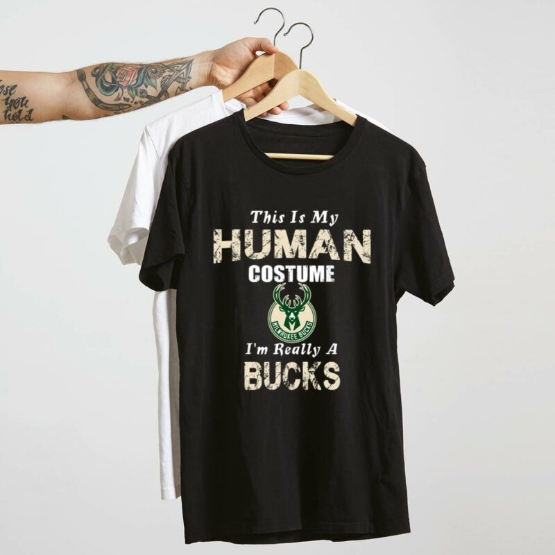 This is my human costume im really a milwaukee bucks funny shirt t shirt 4 4.jpg