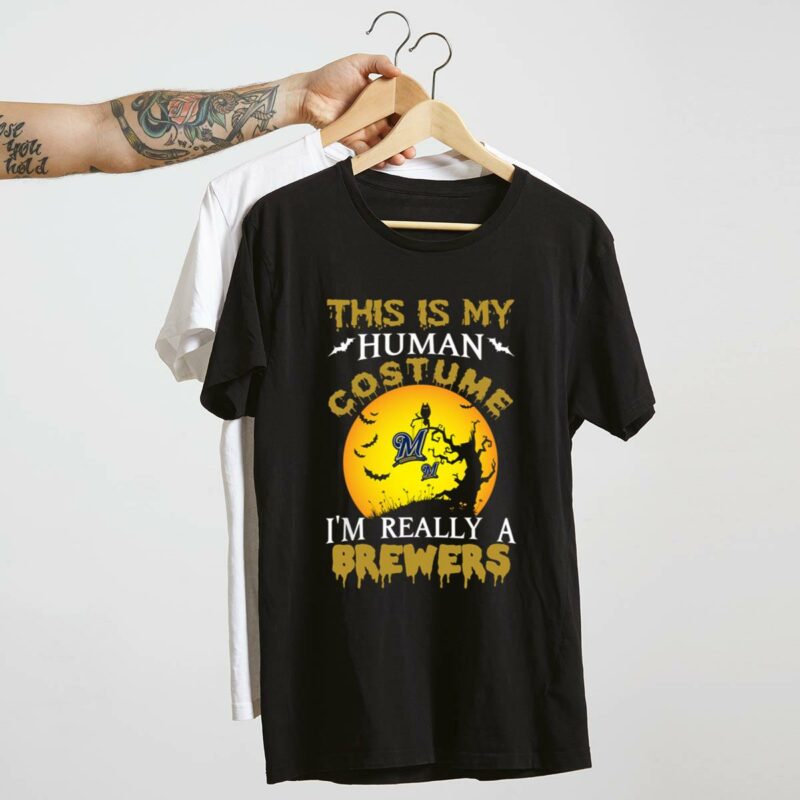 This is my human costume really a milwaukee brewers halloween shirt t shirt 4 4.jpg