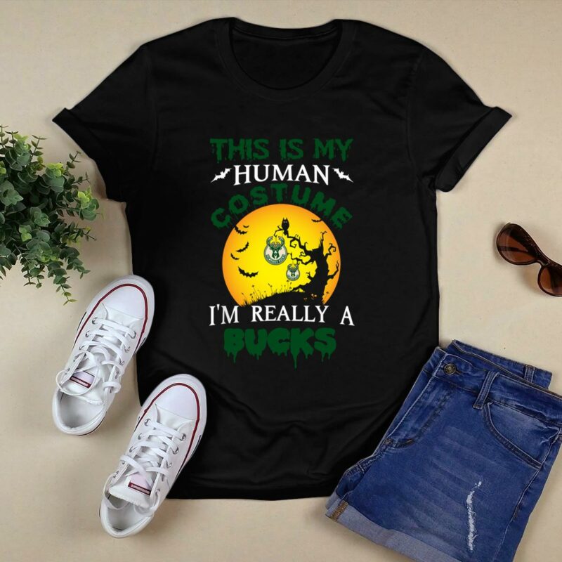 This is my human costume really a milwaukee bucks halloween shirt t shirt 0.jpg