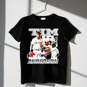 Tim Anderson Chicago White Sox Baseball Collage T-Shirt For Fans