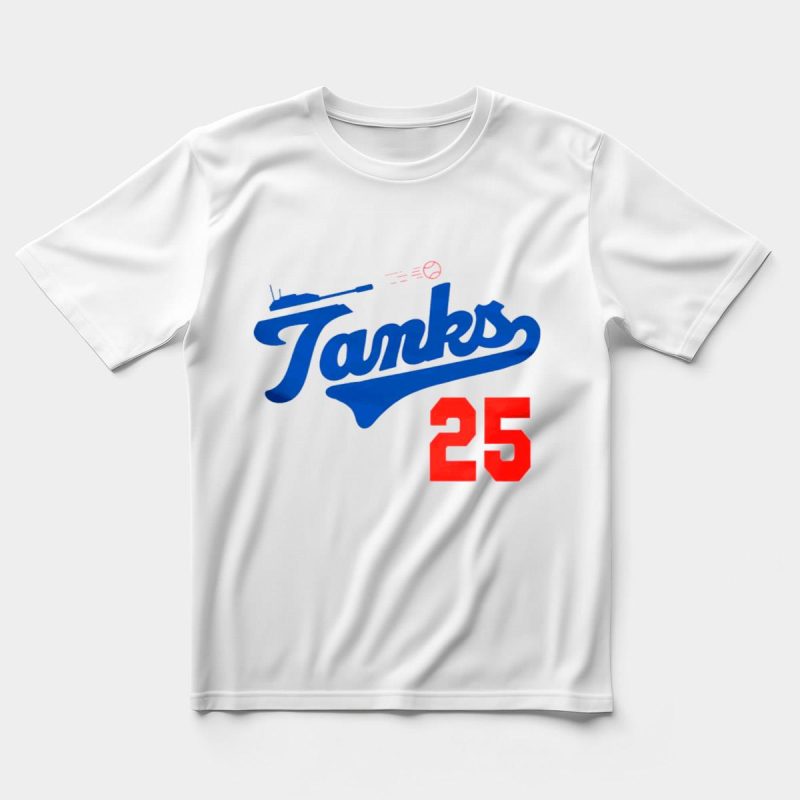 Tommy Edman 25 LA Dodgers T-Shirt - Official MLB Fan Apparel - Image 5