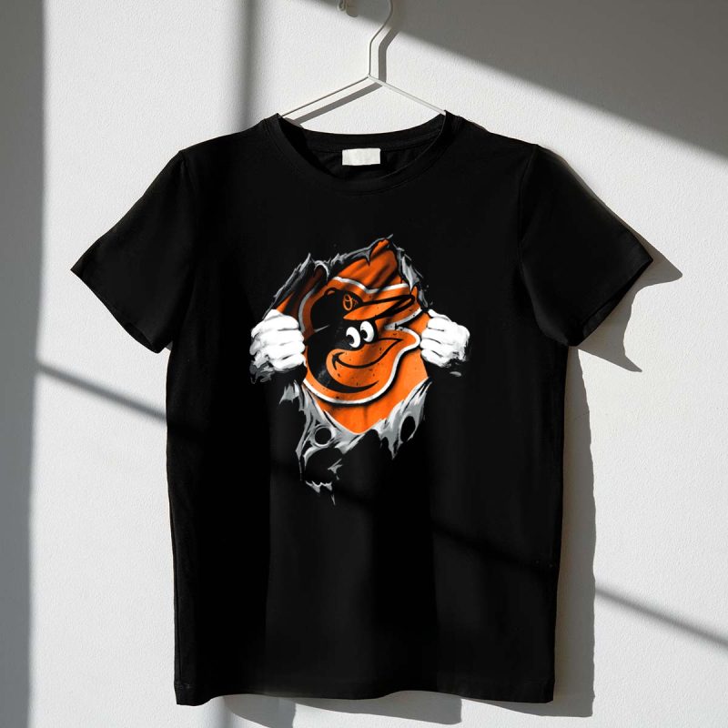 Torn Hands Baltimore Orioles Burst T Shirt t shirt 1 1