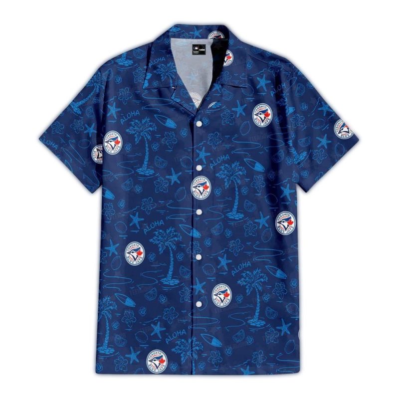 Toronto Blue Jays Aloha Paradise Hawaiian Shirt 1