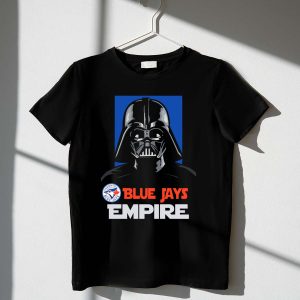 Toronto Blue Jays Darth Vader Graphic T-Shirt - Star Wars Fan Apparel