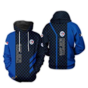 Toronto Blue Jays All Over Print Hoodie - Gc Pattern Design