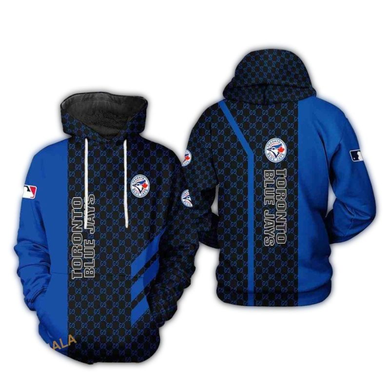 Toronto Blue Jays GC Pattern AOP Hoodie 1