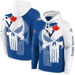 Toronto Blue Jays All Over Print Graphic Hoodie For Fans