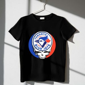 Toronto Blue Jays Grateful Dead Fusion T-Shirt For Fans