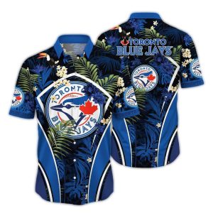 Toronto Blue Jays & Leafs Hawaiian Shirt – Stylish Team Uniform Apparel