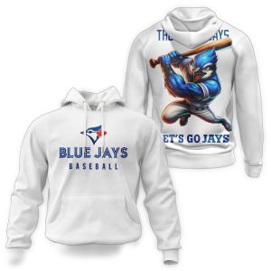 Toronto Blue Jays Mascot All-Over Print Hoodie For Fans