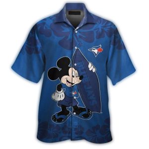 Toronto Blue Jays Mickey Mouse Tropical Hawaiian Shirt For Summer Fun