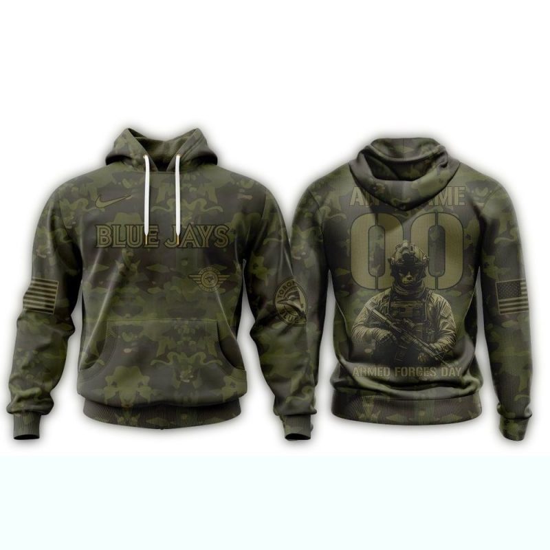 Toronto Blue Jays Military Appreciation Month AOP Hoodie 1