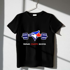Toronto Blue Jays Canadian Barbell T-Shirt - Prepare, Compete, Recover