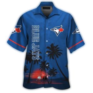 Toronto Blue Jays Sunset Beach Hawaiian Shirt For Fans And Summer Vibes