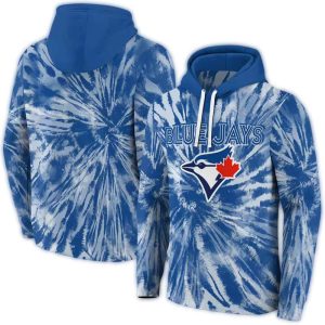 Toronto Blue Jays Tie Dye All Over Print Hoodie For Fans