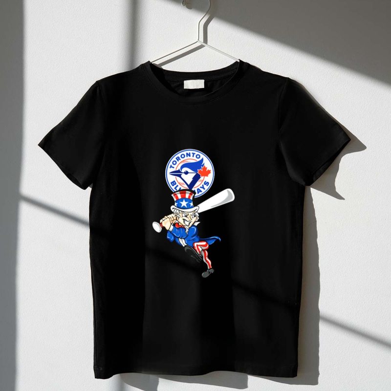 Toronto Blue Jays Uncle Sam Baseball 4th July T Shirt t shirt 1 1
