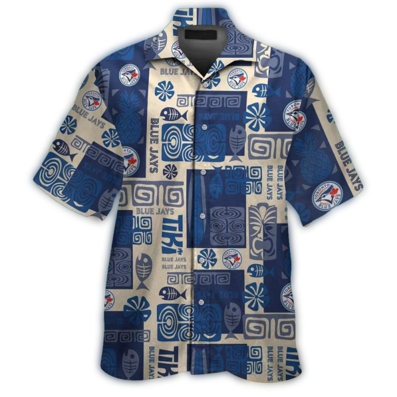 Toronto Blue Jays Vintage Hawaiian Shirt 1
