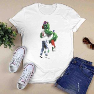 Travis and Jason Kelce Philadelphia Eagles & Phillies Football T-Shirt for Fans