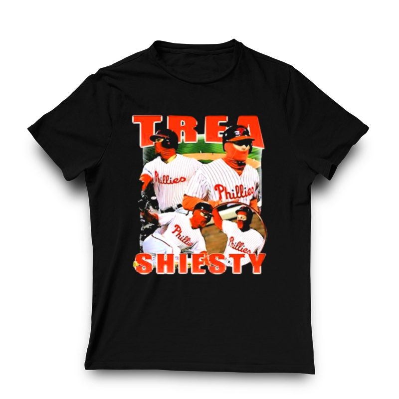 Limited Edition Trea Shiesty Phillies Baseball T-Shirt Collection - Image 3
