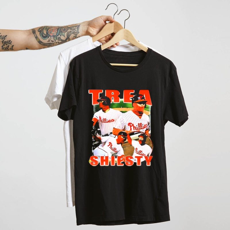 Limited Edition Trea Shiesty Phillies Baseball T-Shirt Collection - Image 4