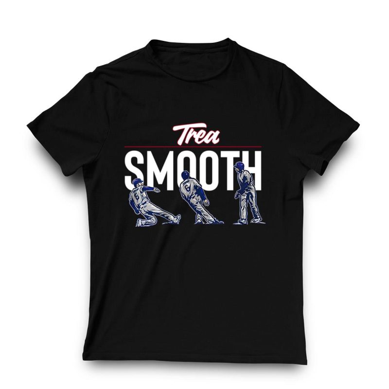 Trea Turner Smooth Style T-Shirt - Perfect for Baseball Fans - Image 3