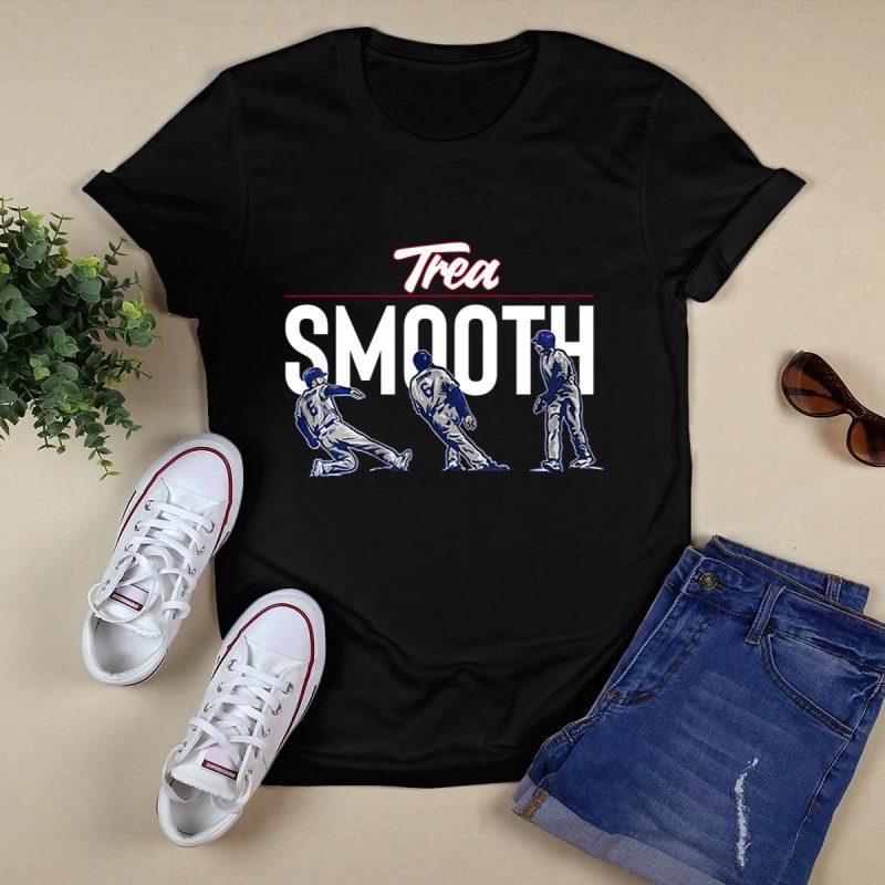 Trea Turner Smooth Style T-Shirt - Perfect for Baseball Fans - Image 5