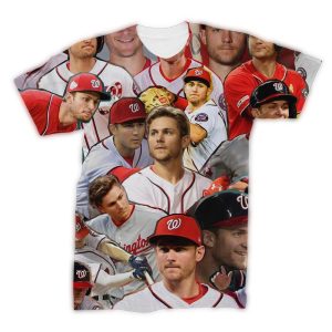 Trea Turner Washington Nationals All-Over Print T-Shirt - Fan Apparel