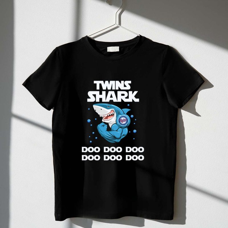 Twins Shark Doo Doo Doo Minnesota Twins Baseball T Shirt t shirt 1 1