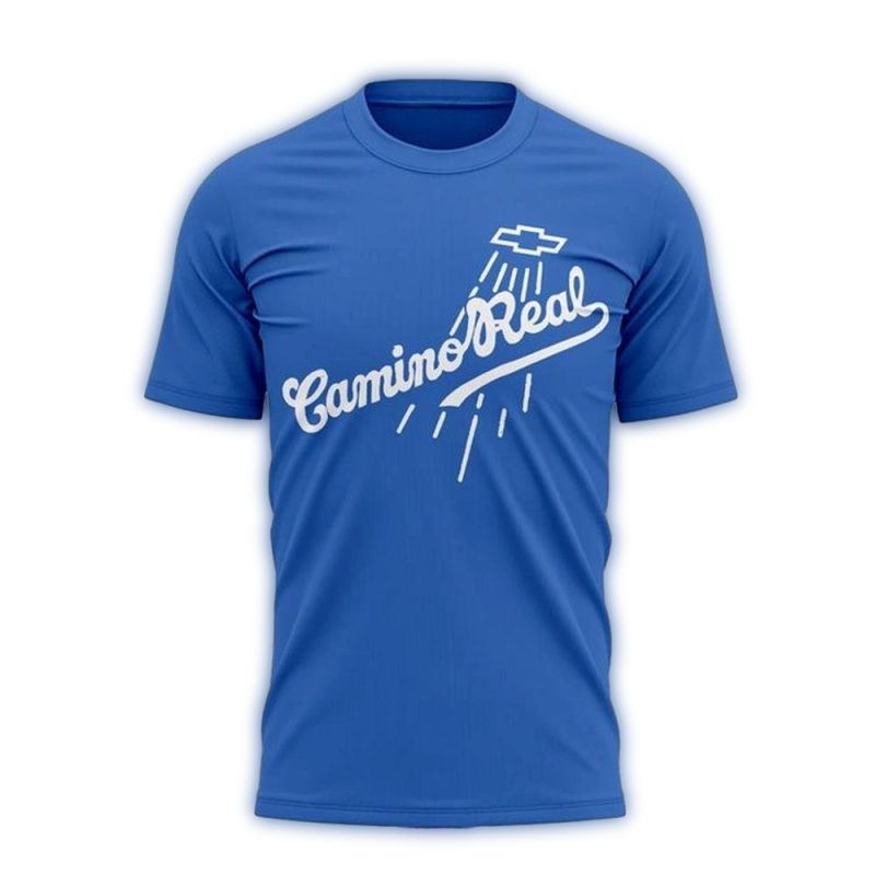 LA Dodgers 2025 All Over Print T-Shirt – Camino Real Design - Image 2
