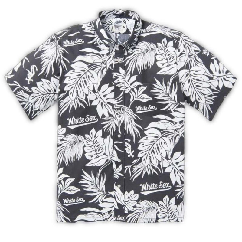 Vintage Chicago White Sox Leafs Hawaiian Shirt 1