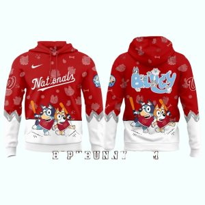 Washington Nationals 2025 All-Over Print Bluey Night Hoodie For Fans