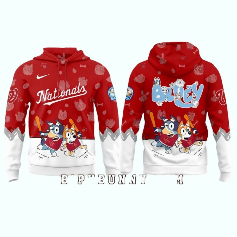 Washington Nationals 2025 Bluey Night All over Print Hoodie 1