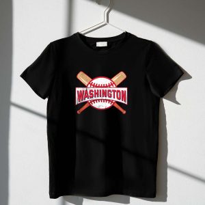 Washington Nationals Baseball Love T-Shirt For Sports Fans