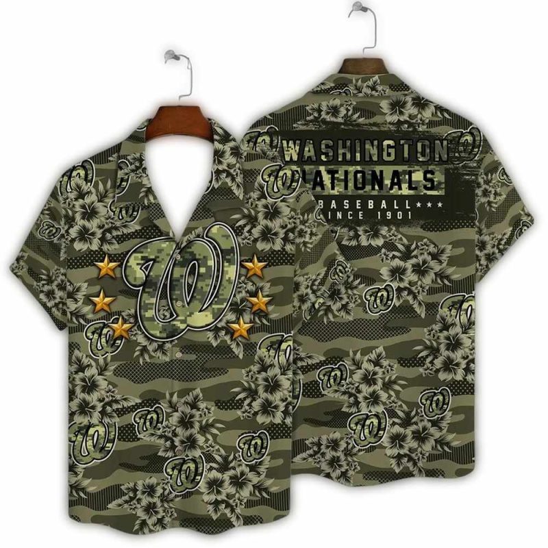Washington Nationals Baseball Since 1901 Hawaiian Shirt 1