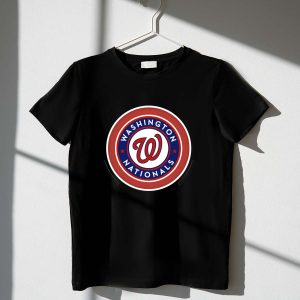 Washington Nationals Circle Graphic T-Shirt For Fans