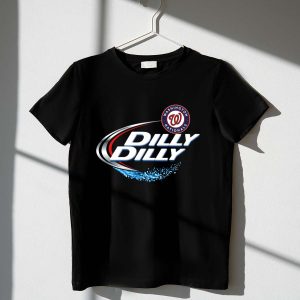 Washington Nationals Dilly Dilly Logo Graphic T-Shirt For Fans