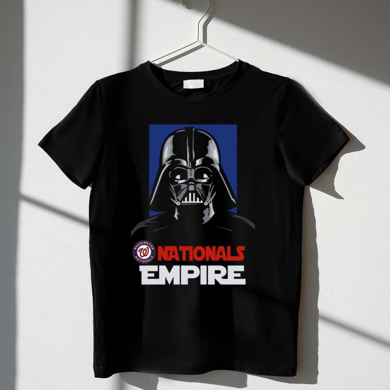 Washington Nationals Empire Darth Vader T Shirt t shirt 1 1