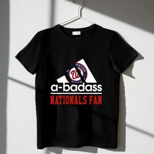 Washington Nationals Fan Badass Graphic T-Shirt For Sports Enthusiasts