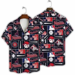 Funny Washington Nationals Hawaiian Shirt For Casual Summer Style