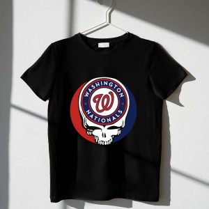 Grateful Dead Fusion Skull T-Shirt – Washington Nationals Fan Gear