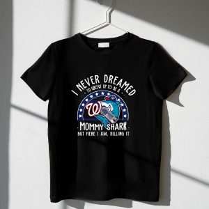 Washington Nationals Mommy Shark T-Shirt - Fun And Stylish Fan Apparel