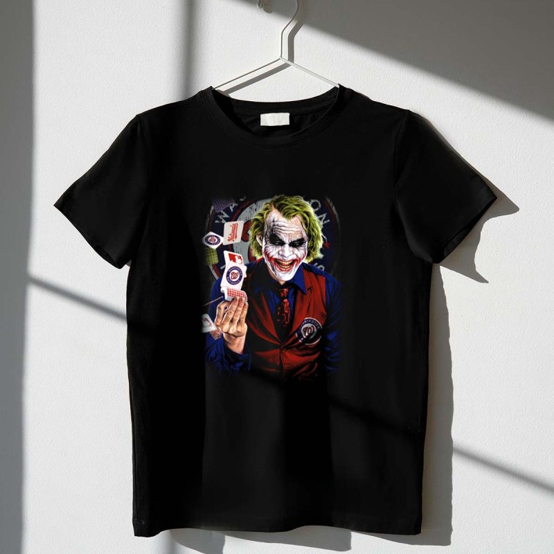 Washington Nationals Joker Playing Cards T Shirt t shirt 1 1