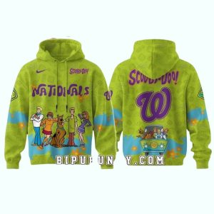 Washington Nationals Scooby-Doo All-Over Print Hoodie For Fans