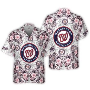 Washington Nationals Sunset Retreat Hawaiian Shirt For Fans And Outdoors