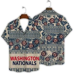 Washington Nationals Tropical Horizon Hawaiian Shirt For Fans